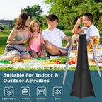 2-pack: Carrying fan with reflective fly repellent, rechargeable battery operated