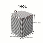 2-Pack: Quilt Storage Bag Organizer Nonwoven Dustproof Foldable Closet Space-Saving Bag