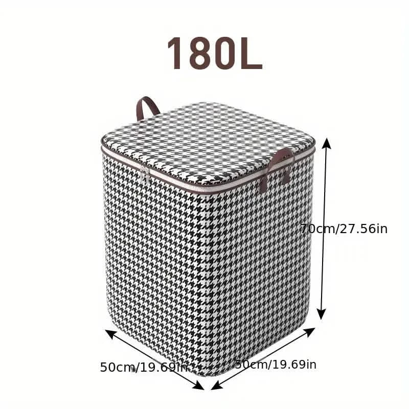 2-Pack: Quilt Storage Bag Organizer Nonwoven Dustproof Foldable Closet Space-Saving Bag