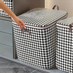 2-Pack: Quilt Storage Bag Organizer Nonwoven Dustproof Foldable Closet Space-Saving Bag