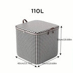 2-Pack: Quilt Storage Bag Organizer Nonwoven Dustproof Foldable Closet Space-Saving Bag