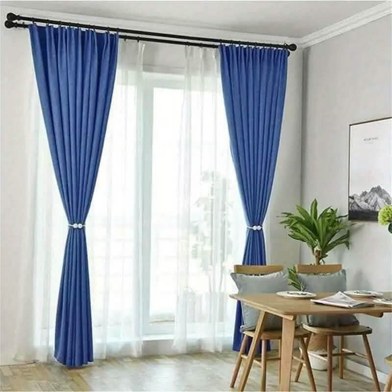 2-Piece: Magnetic Curtain Ties with Artificial Pearls