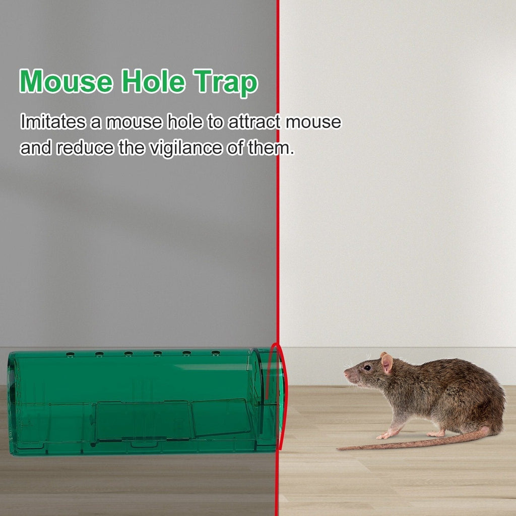 2-piece: Reusable Humane Mouse Trap