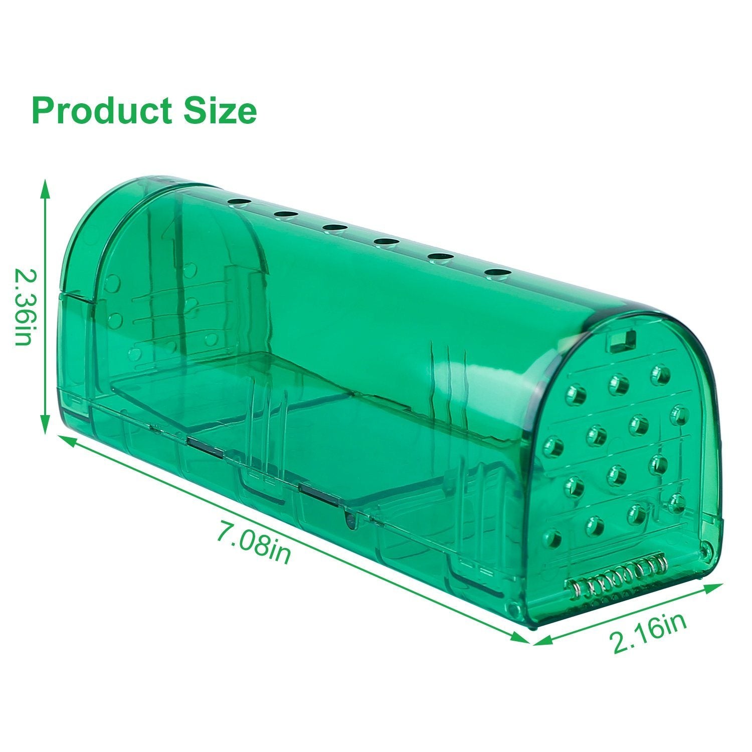 2-piece: Reusable Humane Mouse Trap