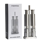 2-piece Salt and Pepper Mill Set – Season stylishly with every dish!