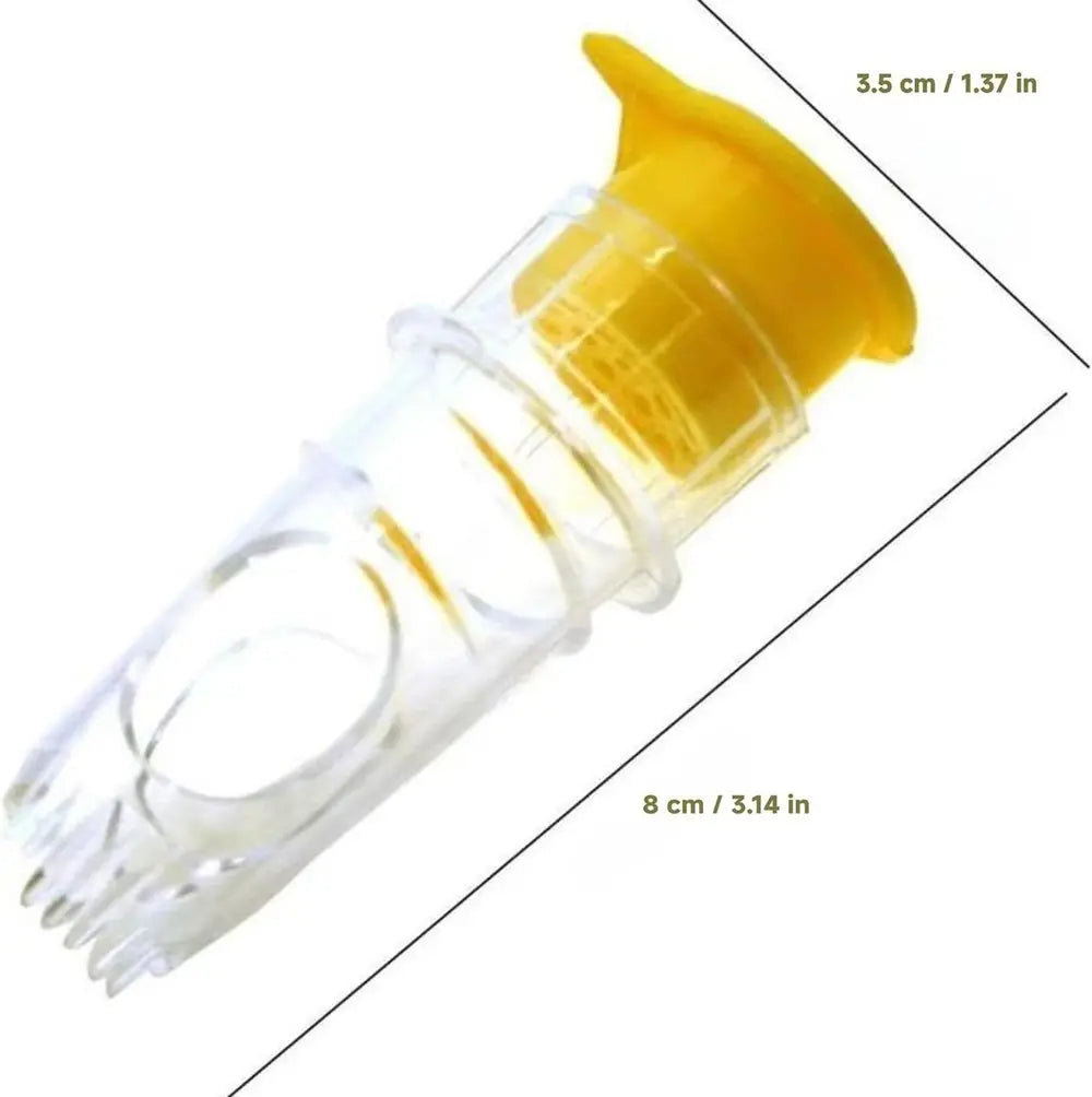2-piece lemon squeezer set with screw attachment – Fresh juice everywhere & anytime!