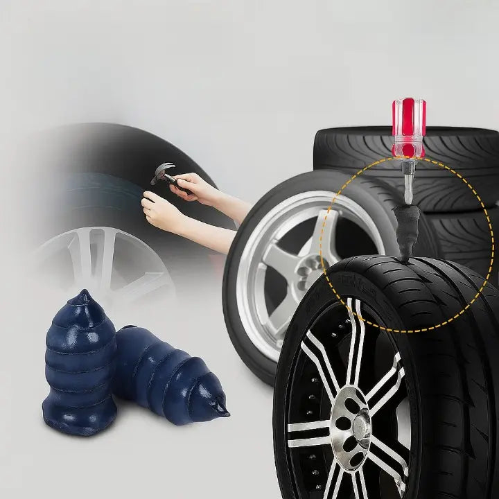 20 Piece Tire Nail Set for Repairing Rubber Tire Punctures