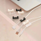 20 pieces | Self-adhesive cable clips – for cable management