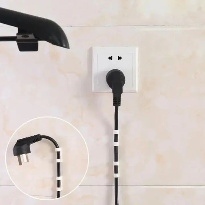 20 pieces | Self-adhesive cable clips – for cable management
