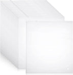 Multi-Purpose Frosted Zip Storage Bags – 20-Pack Plastic Garment Sleeves (Buy 2 Sets, Take 1 FREE)