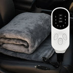Electric Blanket Car Heated Washable Travel Throw