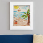 Photo Frame Wood Hinged Artwork Display