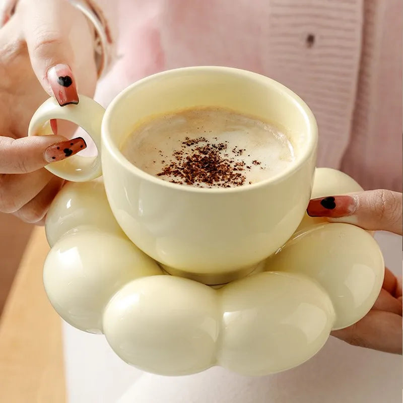 Ceramic Coffee Mug with Comfortable Grip