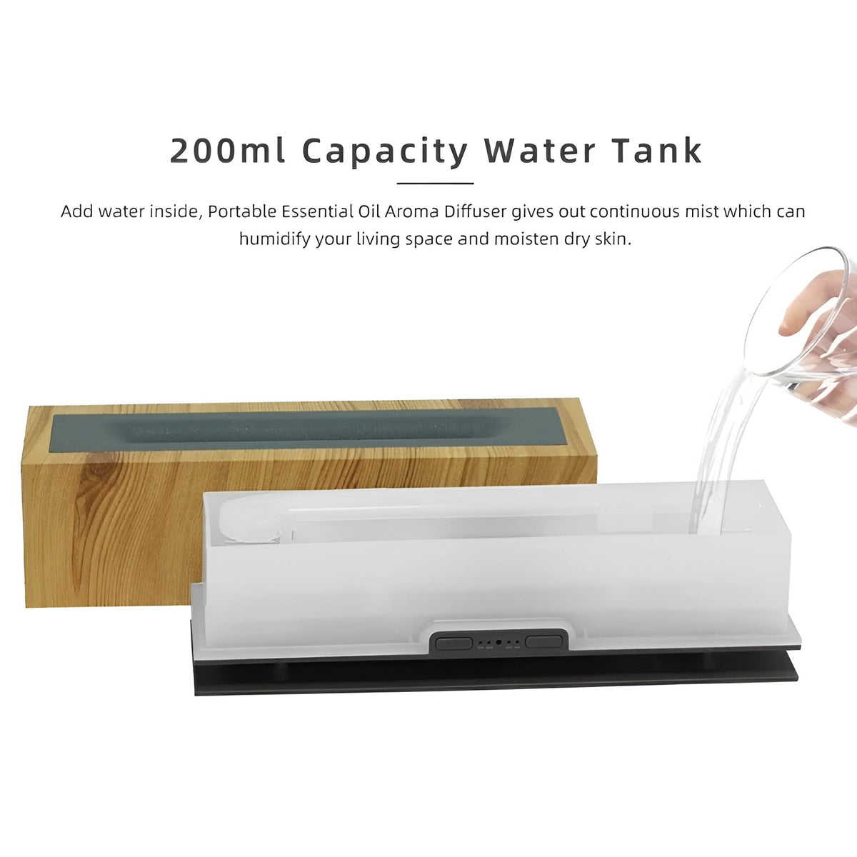 AtmosphereMist 3-in-1 Humidifier with Flame Light and Aroma