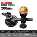 Glass Circle Cutter Tool for Tiles and Ceramics with Adjustable Features
