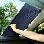 Retractable Car Windshield Sun Shade with UV Protection