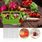 Super Slicer and Holder for Vegetables