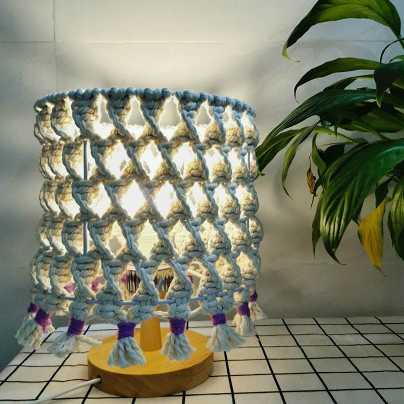 LightWave – Handmade Rope Lamp for Atmospheric Lighting