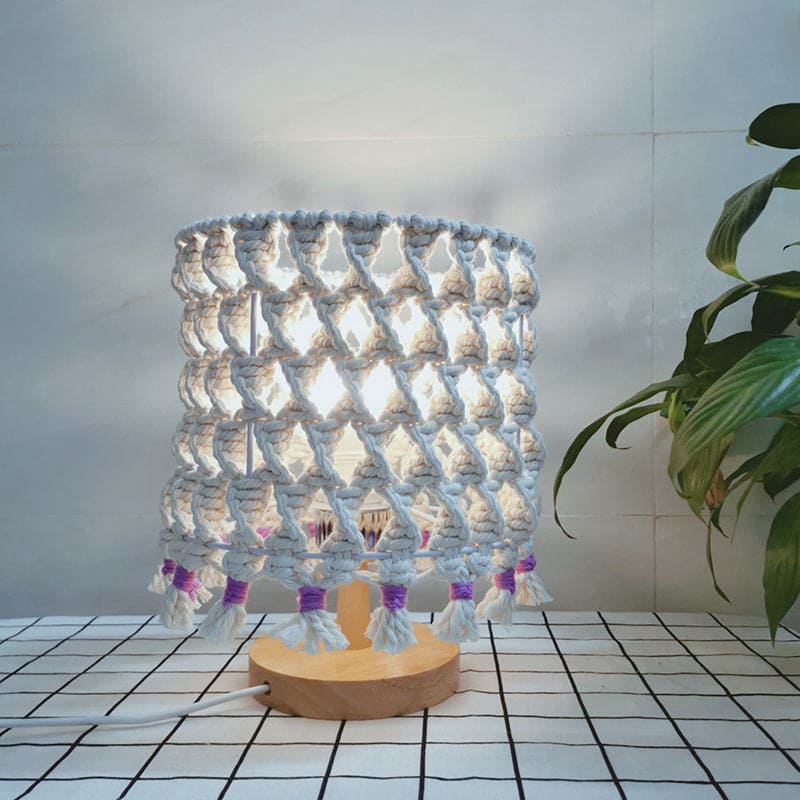 LightWave – Handmade Rope Lamp for Atmospheric Lighting