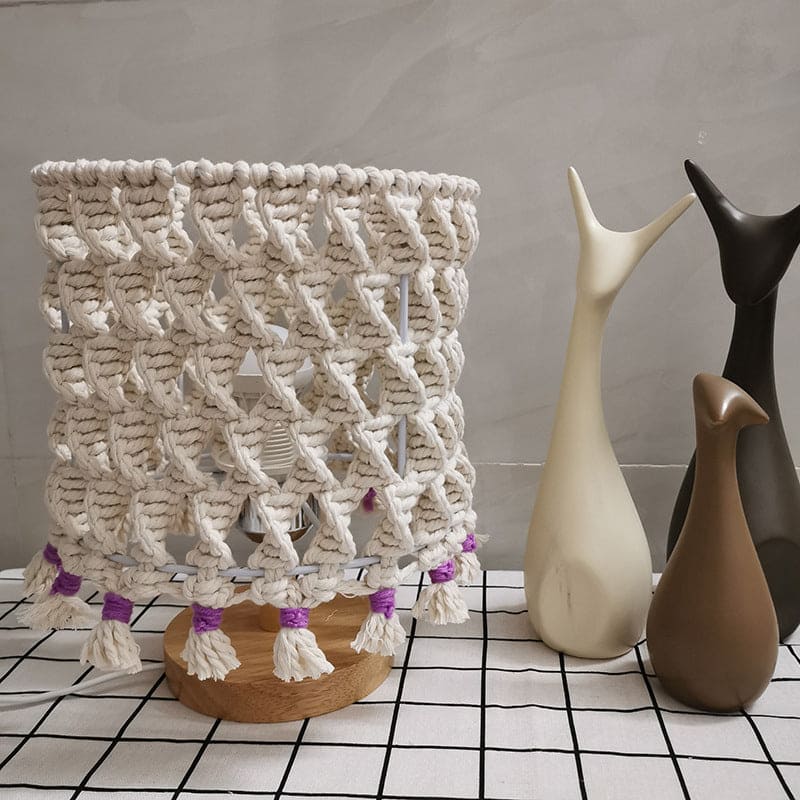 LightWave – Handmade Rope Lamp for Atmospheric Lighting