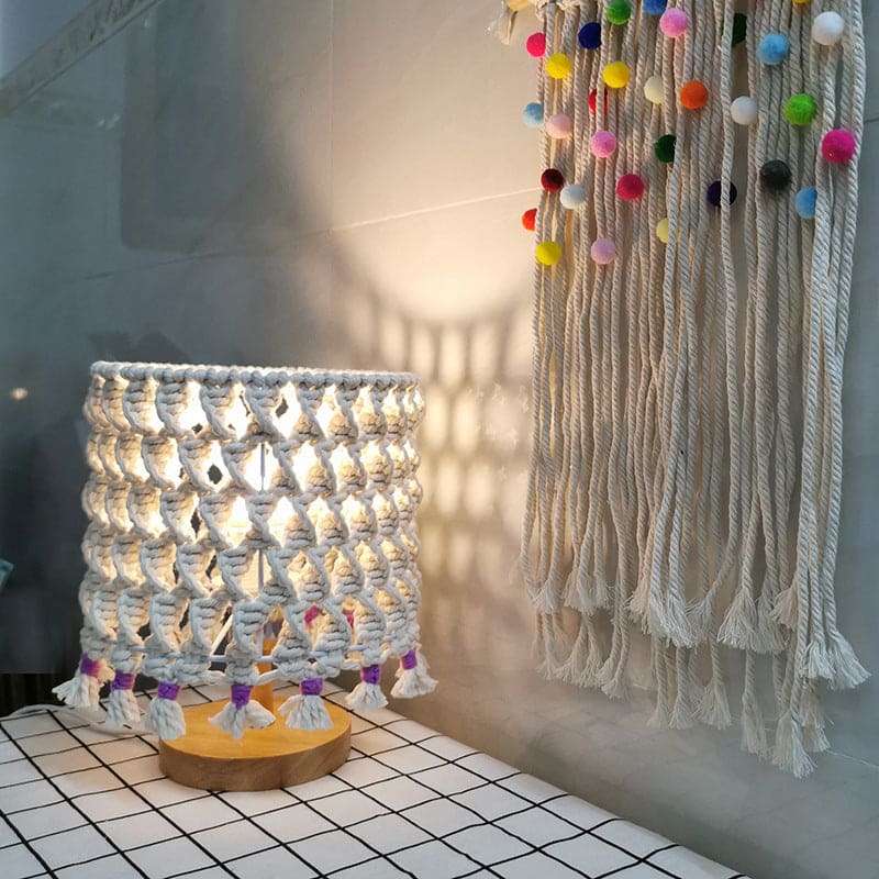 LightWave – Handmade Rope Lamp for Atmospheric Lighting