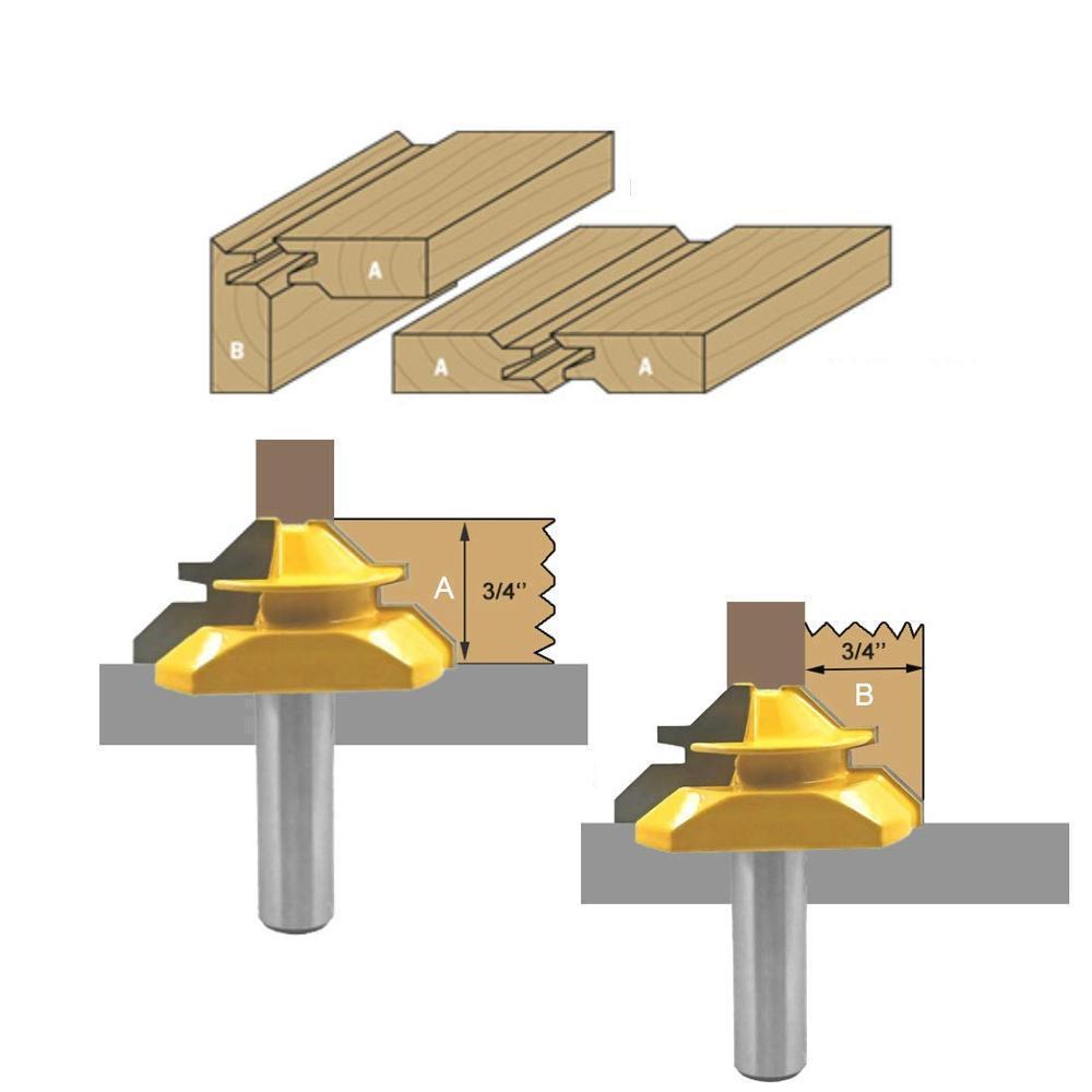 Domom Forest with 45-degree locking cutting edge