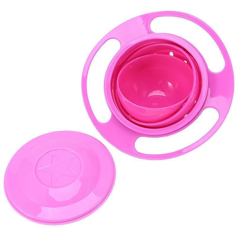 SpinTastic Bowl — Finally eat carefree, without spills and chaos!