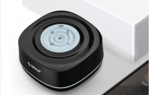 Mini Portable Waterproof Wireless Bluetooth 4.2 Shower Speaker With Suction Cup & Built-in Mic