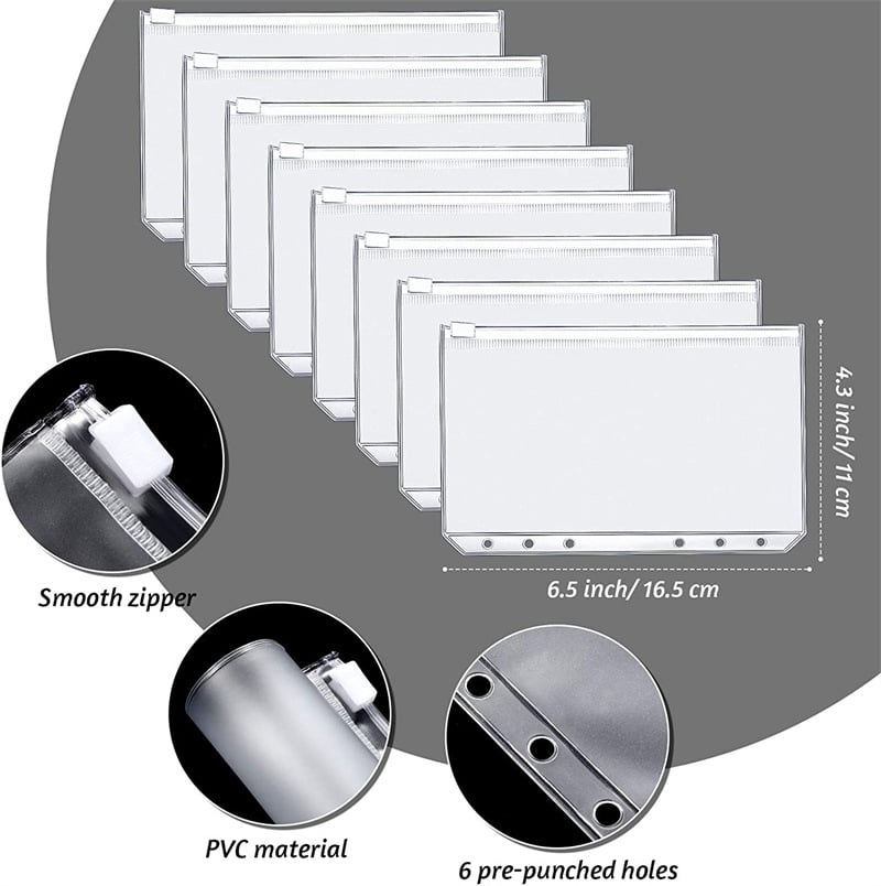 Budget Binder Book With Cash Envelopes