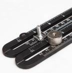 Multi-Angle Measuring Ruler with 6 Foldable Sides, For Handymen, Builders, Craftsmen, Carpenters, Roofers and More
