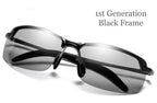 Smart Color-Changing Sunglasses, UV-Resistant Polarized Day and Night Goggles, for Driving, Surfing, Surfing, Skiing, Fishing and More