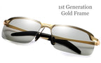 Smart Color-Changing Sunglasses, UV-Resistant Polarized Day and Night Goggles, for Driving, Surfing, Surfing, Skiing, Fishing and More