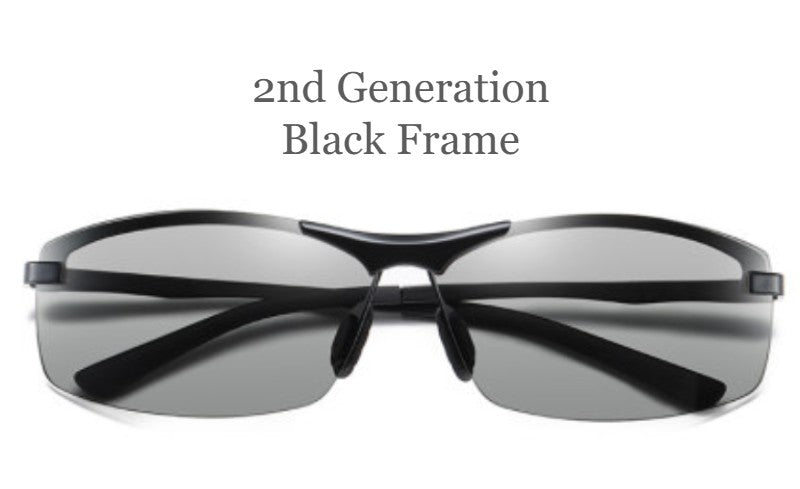 Smart Color-Changing Sunglasses, UV-Resistant Polarized Day and Night Goggles, for Driving, Surfing, Surfing, Skiing, Fishing and More