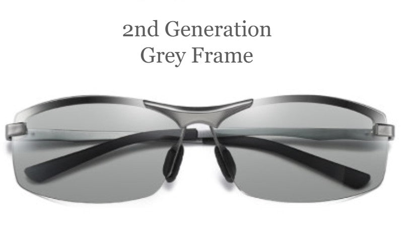 Smart Color-Changing Sunglasses, UV-Resistant Polarized Day and Night Goggles, for Driving, Surfing, Surfing, Skiing, Fishing and More