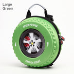 Cool 3D Racing Car Tire Backpack, for Preschool & Kindergarten, Boys & Girls