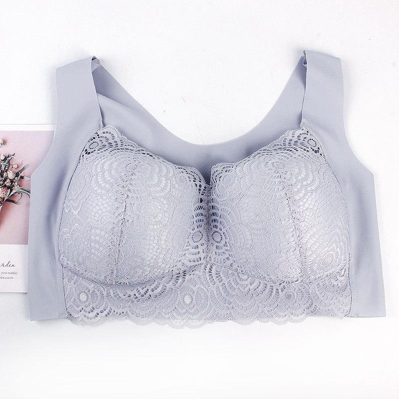 Thin Section Seamless Ring Gather Bra