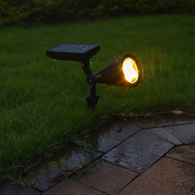 SolarBeam Outdoor Solar Spotlight with Stake for Landscaping