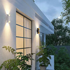 Weatherproof wall light with IP65 protection