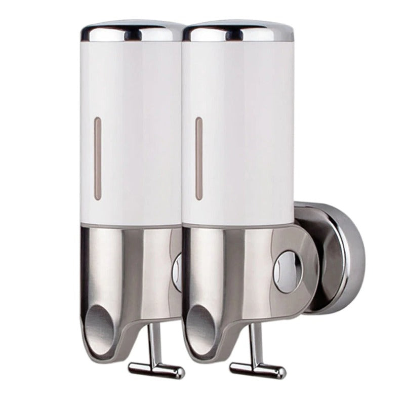 Soap holder & dispenser Wall mounted Stainless steel Bathroom Shower soap dispenser pump