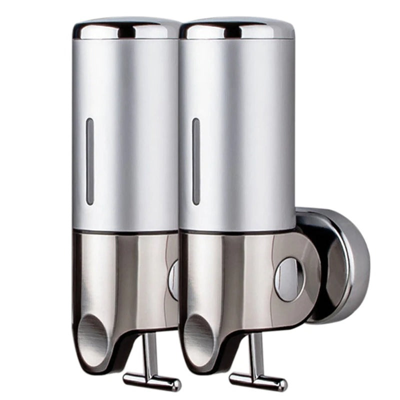 Soap holder & dispenser Wall mounted Stainless steel Bathroom Shower soap dispenser pump