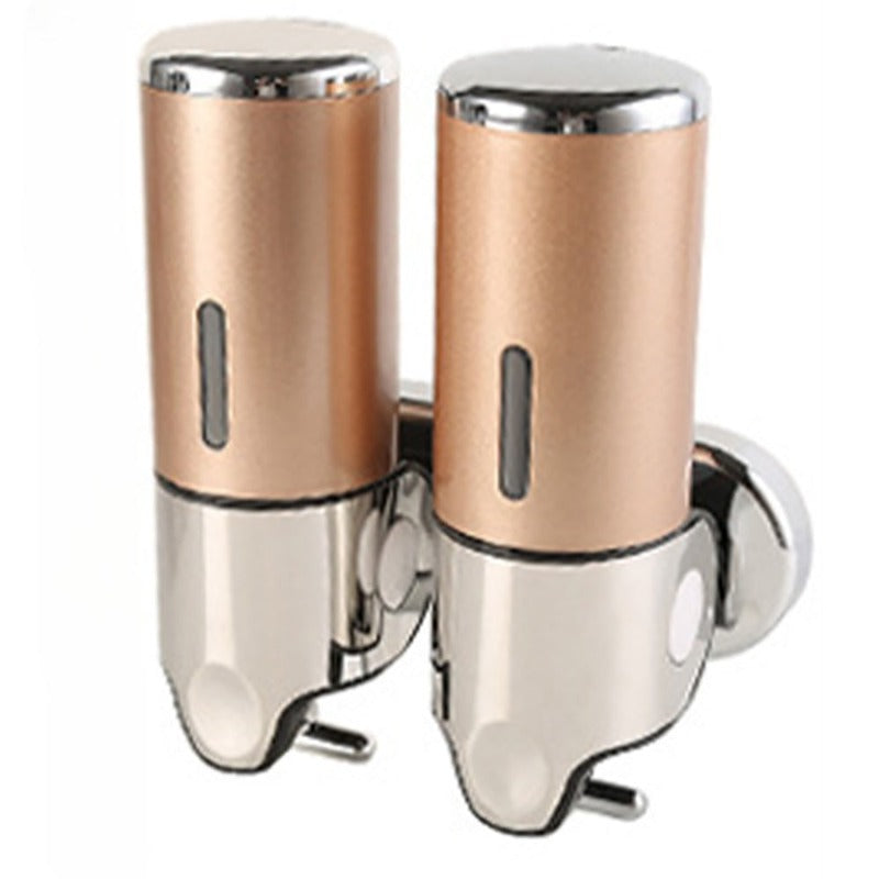 Soap holder & dispenser Wall mounted Stainless steel Bathroom Shower soap dispenser pump