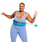 Adjustable hula hoop for effective home fitness & slim waistline