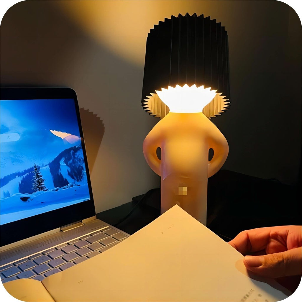 Playful LED lamp for a cheerful atmosphere