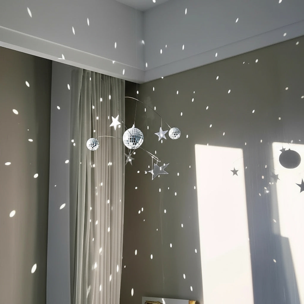 Hanging Planet Stars Wind Chime