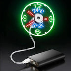 TimeGlow Clock Fan