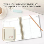 2025 Daily Planner with Complete Organization Tools