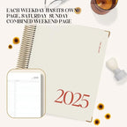 2025 Daily Planner with Complete Organization Tools