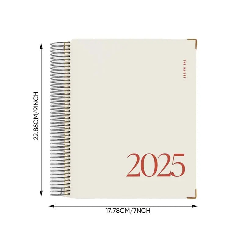 2025 Daily Planner with Complete Organization Tools