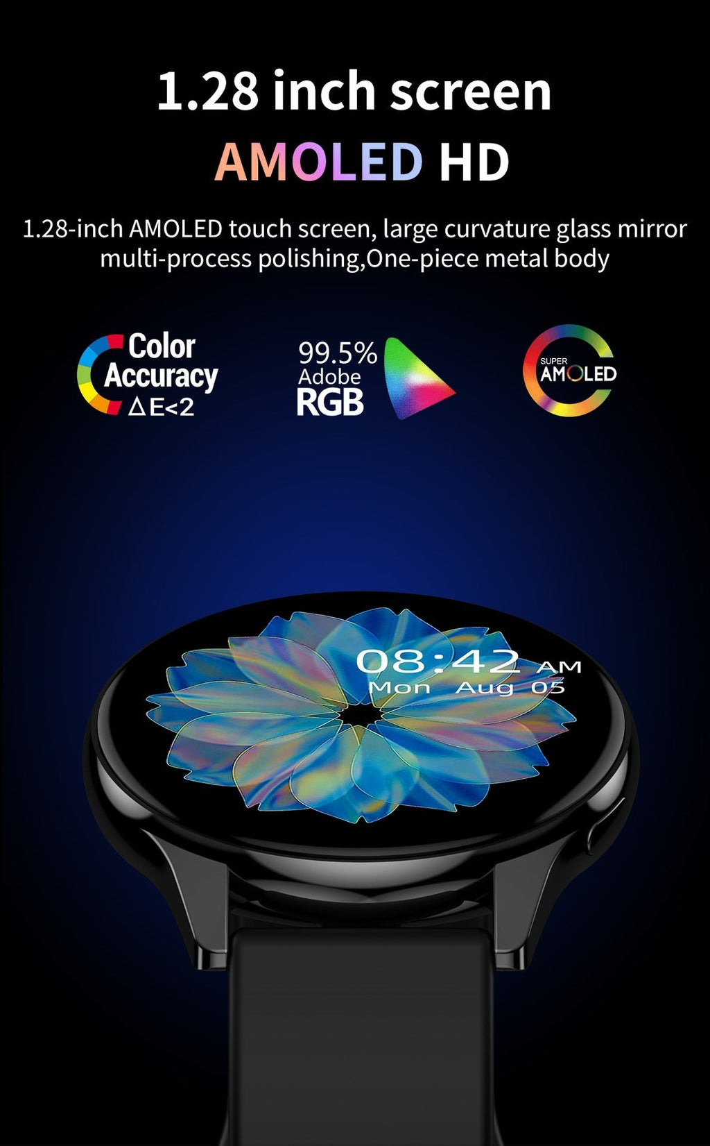 Smart Watch Fitness Tracker - Track Your Body Signals and Take Care of Your Health!