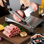 SlicePro – Stainless Steel Food Slicer for Home Use | Adjustable Thickness | Precision Cutting